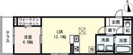 D-room名駅 D棟の間取り