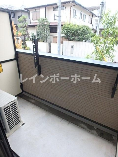 フラット南流山 のバルコニー
