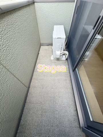 ツインライブ岸町2のバルコニー