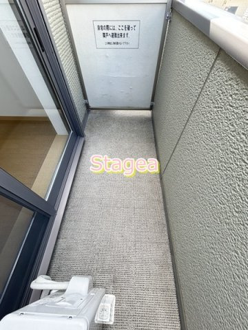 ツインライブ岸町2のバルコニー