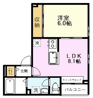 【間取り】 | メゾン ド シャトン