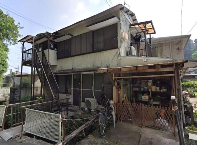 柳沼荘１号棟の外観