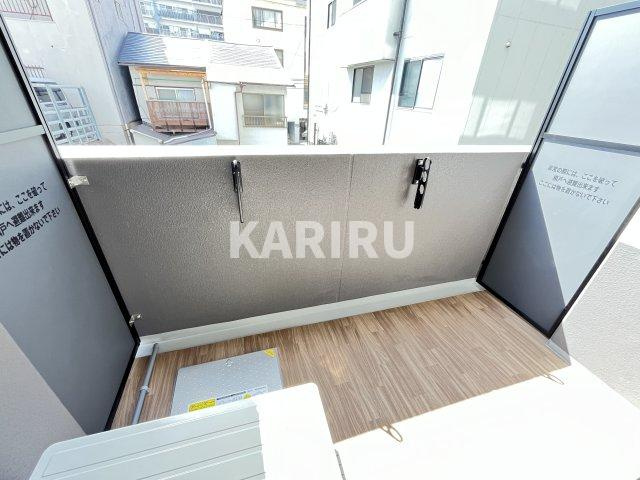 プレサンスＯＳＡＫＡ東成中本ハーヴィル のバルコニー