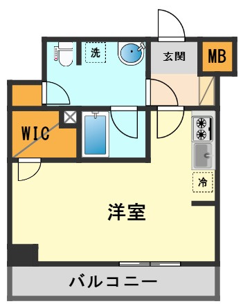 ミライズ新小岩マーロの間取り