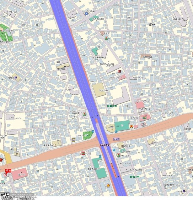 板橋区双葉町の賃貸マンションの周辺