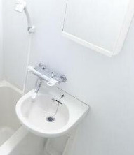 板橋区双葉町の賃貸マンションの洗面所