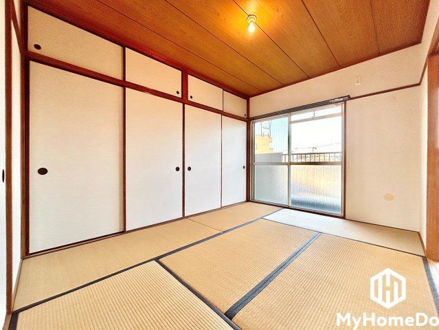 メゾン千代田の和室|客間にもなる十分な広さの和室です。
