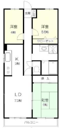 グランシティ小金井の間取り