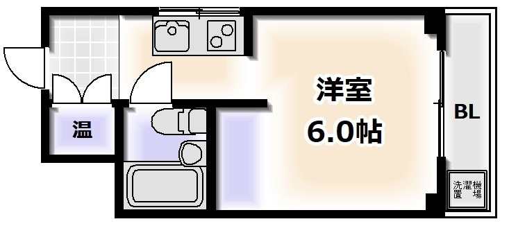 北野商事ビルの間取り