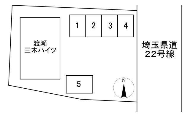 -三丁目不動産-　児玉郡神川町渡瀬　1棟アパートの間取り