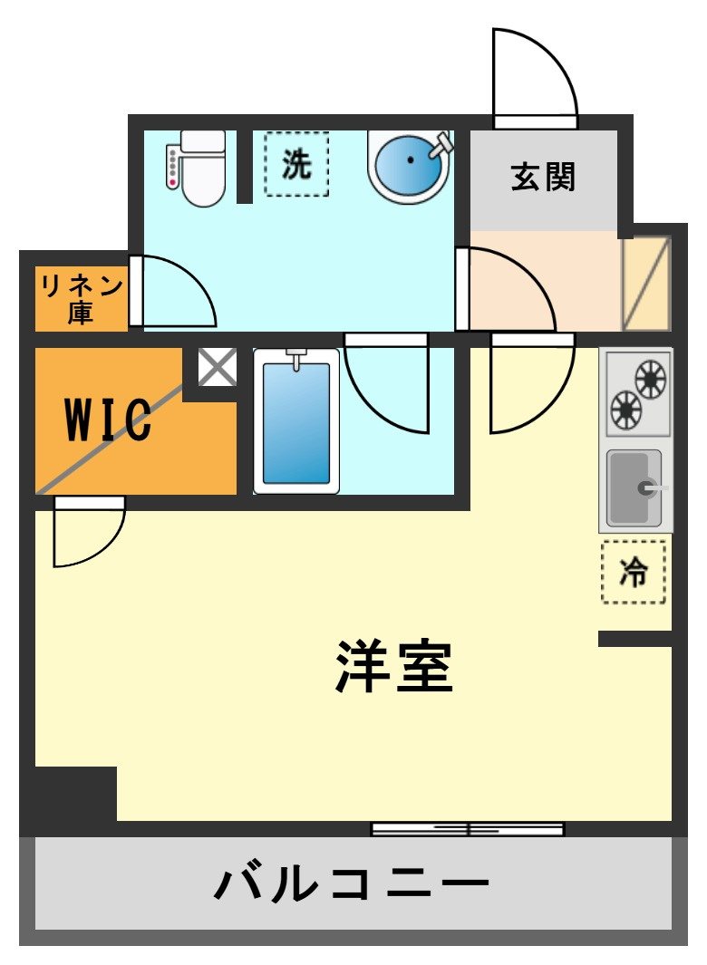 ミライズ新小岩マーロの間取り