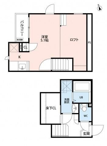 ＣＢ八潮アルクスの間取り