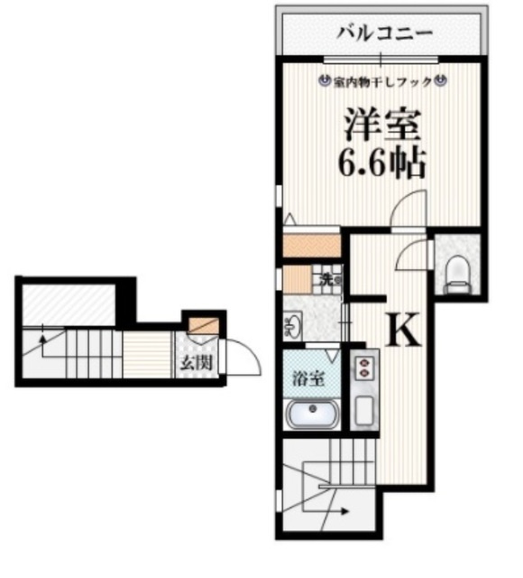 Ｖｉｌｌａ　Ｍｅｒｇｅｌｌｉｎａ　の間取り