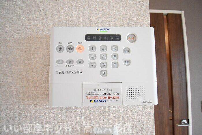 ルミエール太田　B棟のセキュリティ