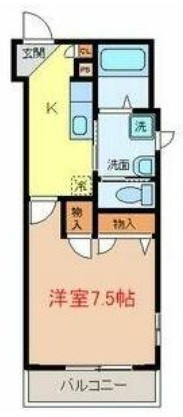 カサブランカの間取り