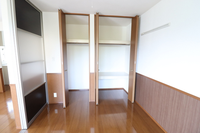 熊本市南区南高江１丁目のアパートの収納