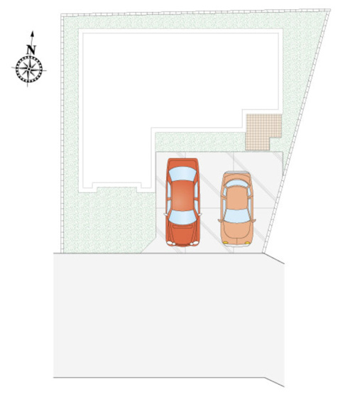 【区画図】 | 坂戸市鎌倉町　新築戸建　全6棟　2号棟