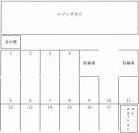 メゾンオカドの駐車場