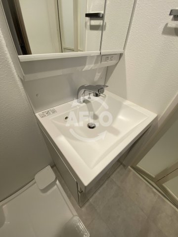 S-RESIDENCEドーム前千代崎の洗面所|S-RESIDENCEドーム前千代崎　独立洗面台