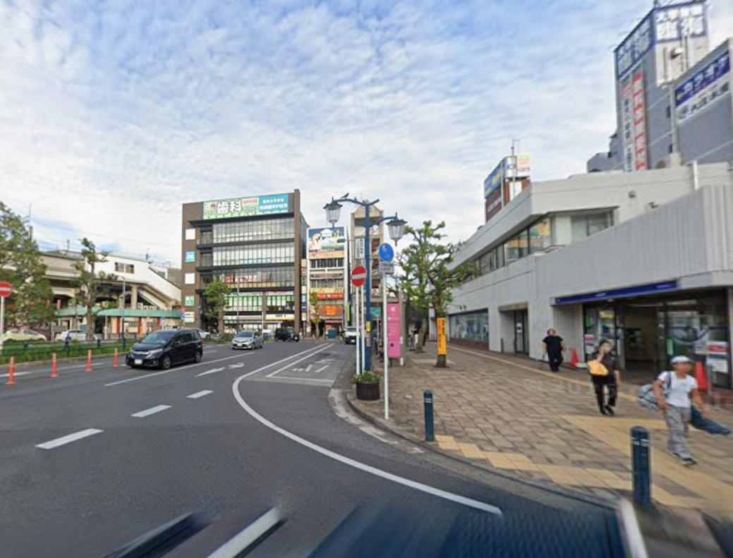 松戸市新松戸２丁目の店舗事務所の周辺