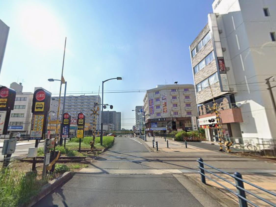松戸市新松戸２丁目の店舗事務所の周辺