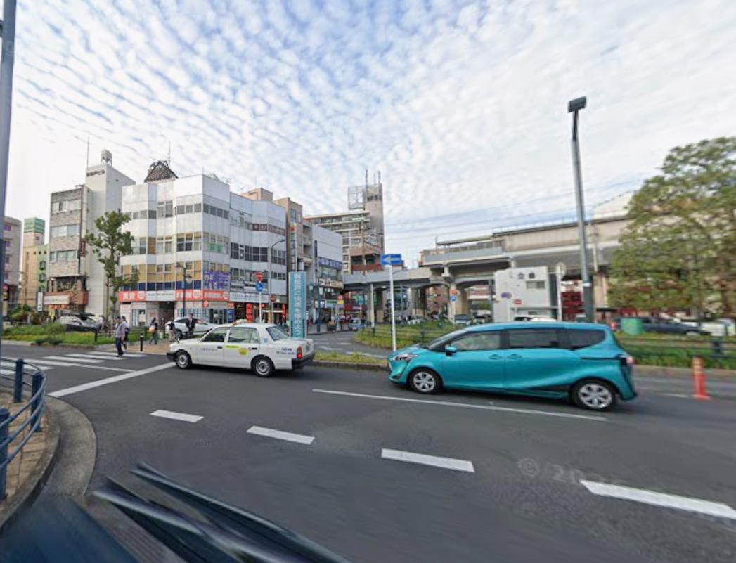 松戸市新松戸２丁目の店舗事務所の周辺