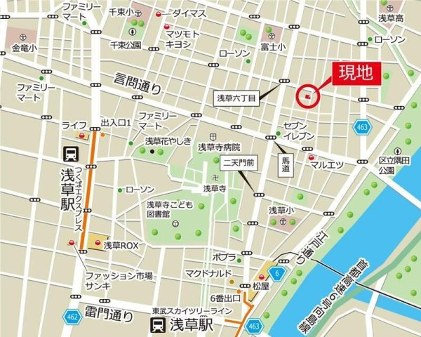 ラ・ムエットの地図