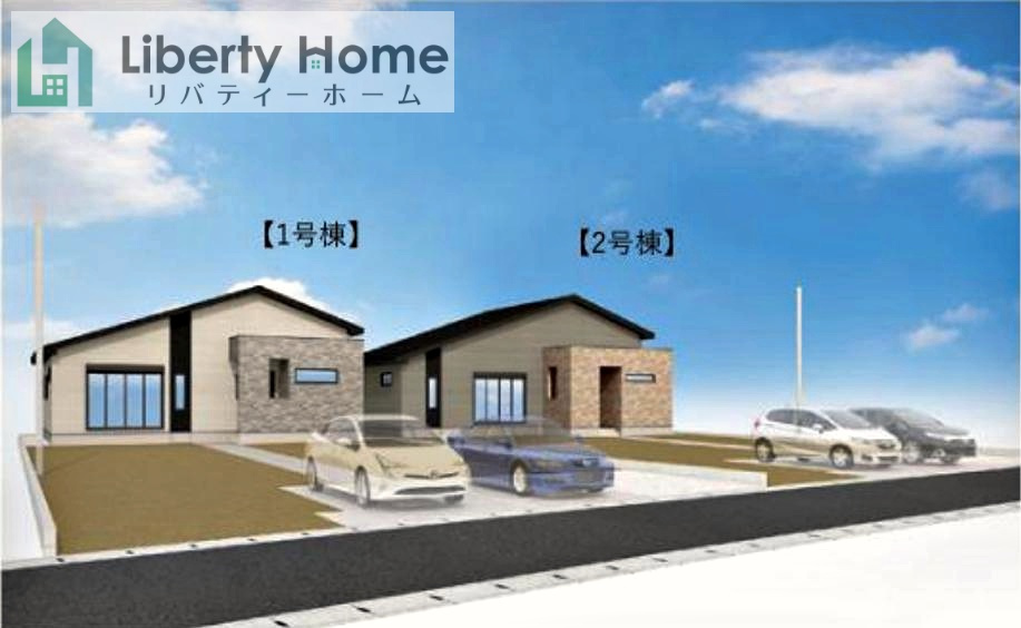 つくば市前野3期　新築戸建　1号棟の完成予想図|ご予約をいただければ、『平日の空いた時間』『周辺物件まとめて見たい』『1件だけ見たい』ももちろん可能です♪
お気軽にお問合せください♪