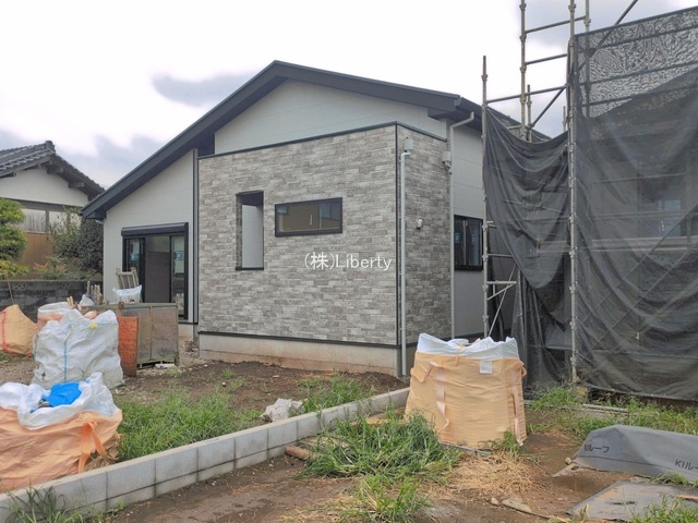 つくば市前野3期　新築戸建　1号棟の外観