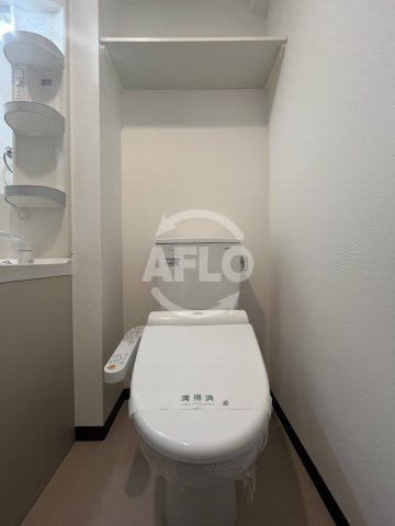 大阪市淀川区西中島６丁目の賃貸マンションのトイレ|ラクラス新大阪　トイレ