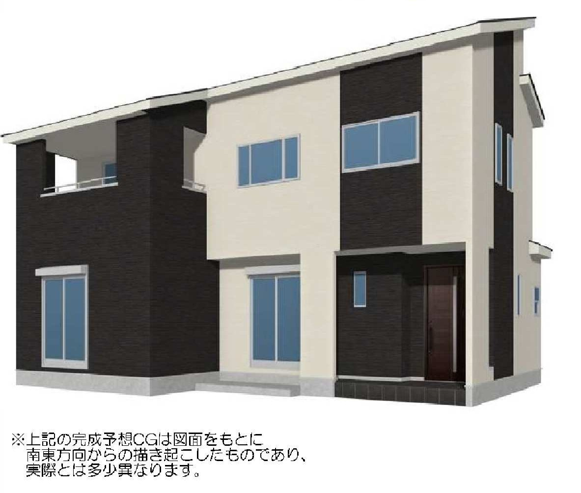 新築　前橋市川原町１丁目第１　1号館の駐車場|　駐車スペースは並列2台+1台分可能です！
