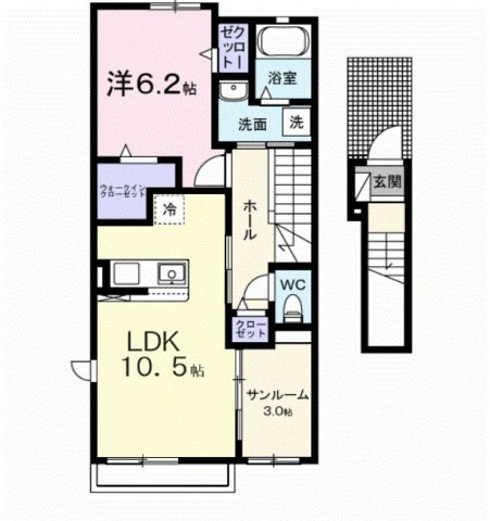フィオーレ　エムの間取り