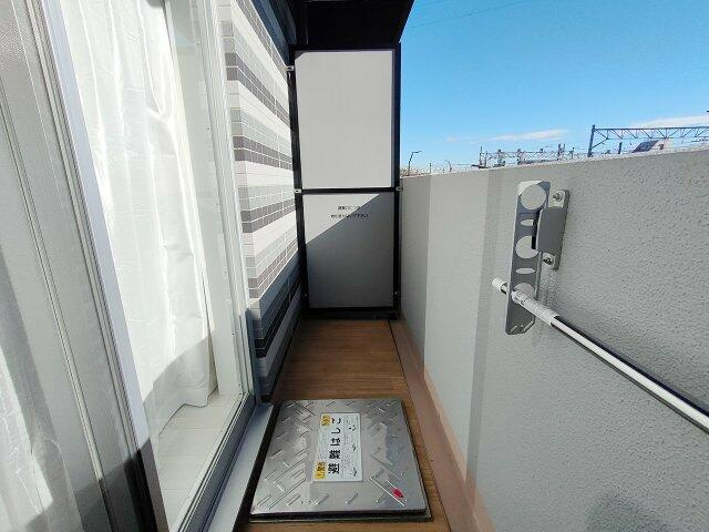 ミライズ新小岩マーロのバルコニー