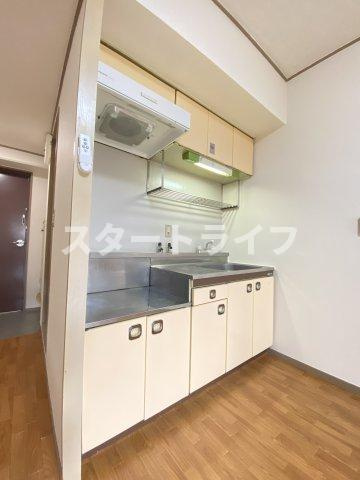 大阪市東淀川区東中島４丁目の賃貸マンションのキッチン