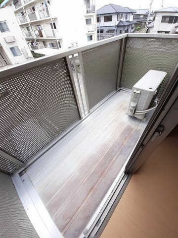 アンビエンテ南庄町　Ｂのバルコニー|お洗濯にも便利なバルコニー付き