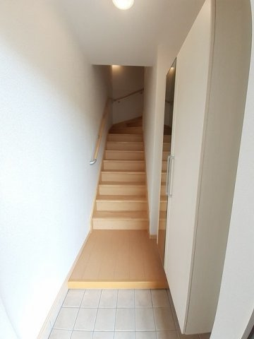 アンビエンテ南庄町　Ｂの玄関|毎日通る玄関はこちらです