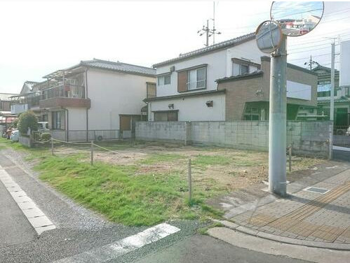 野田市中根　売地　35坪の外観