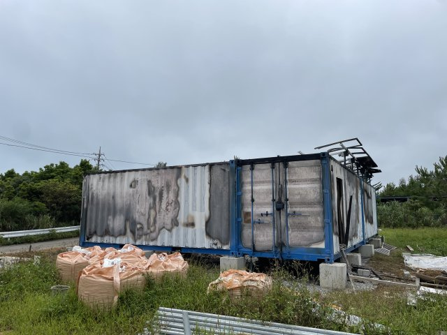 東村川田土地の外観