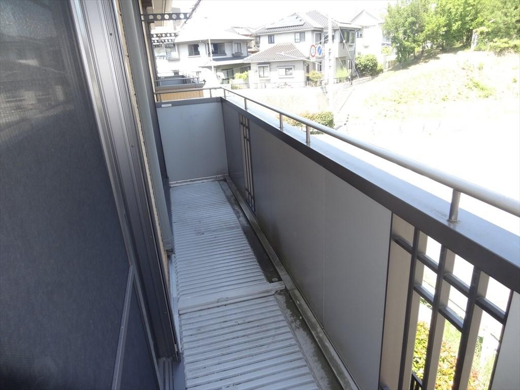セジュン　Ｃ棟のバルコニー