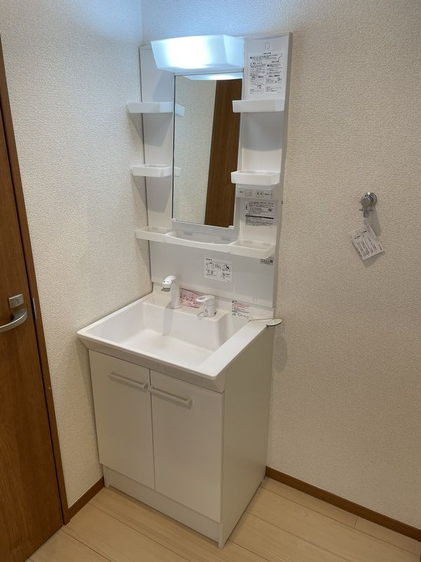 Lapis東大宮の洗面所