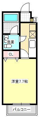 ＫＵ・ワコース大成Ｍの間取り
