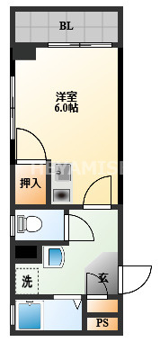オランダ坂下ビルの間取り