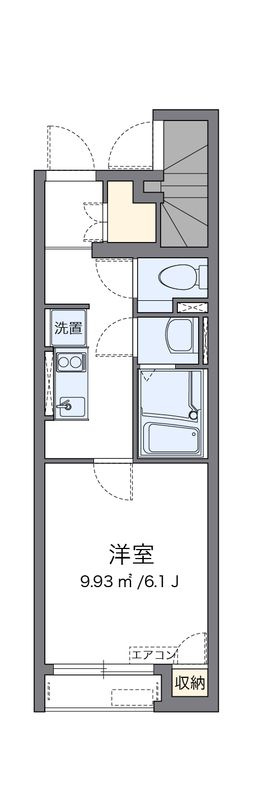 クレイノＷＡＫＡＮＡⅡの間取り