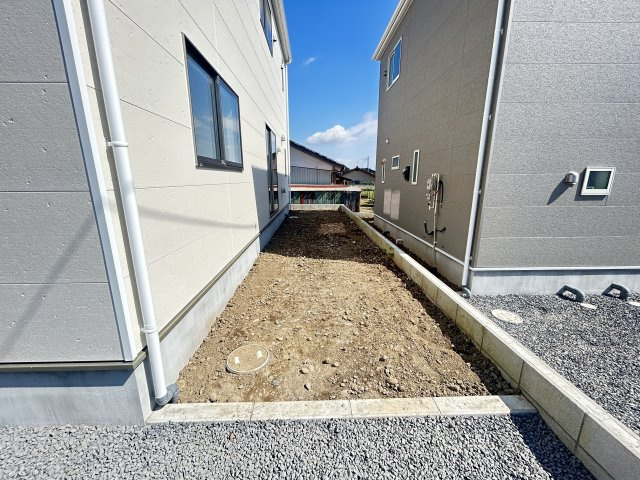 新築　前橋市粕川町女渕第３　クレイドルガーデン　1号館の庭|前橋市粕川町女渕第３　クレイドルガーデン
