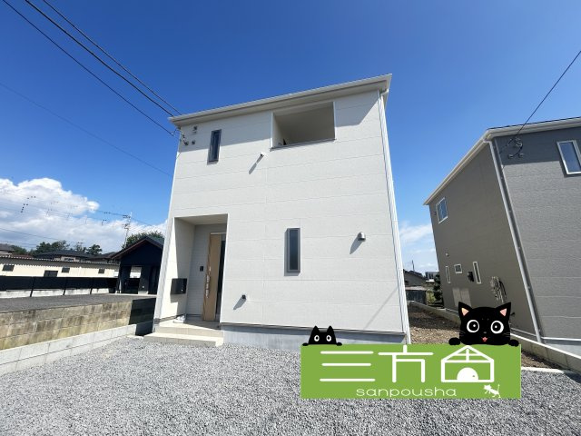 新築　前橋市粕川町女渕第３　クレイドルガーデン　1号館の外観|現地写真　2026年10月完成しました！ご内覧等、お気軽にお問合せください♪　							
　							
