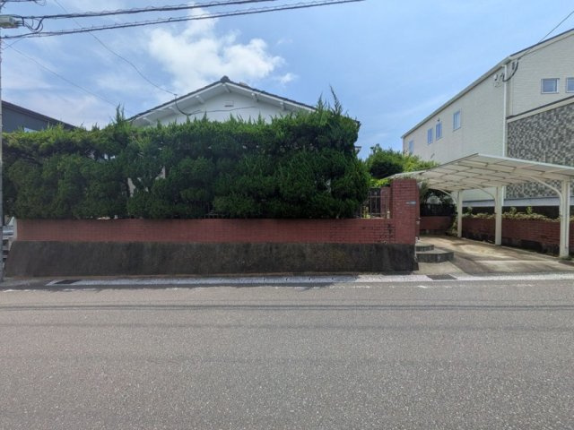 江南1丁目の前面道路含む現地写真