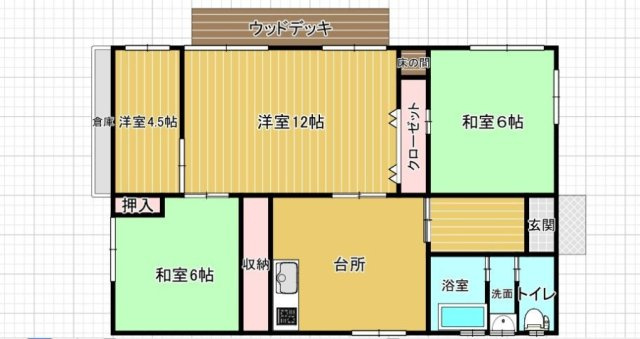 江南1丁目の間取り