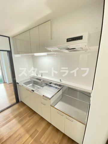 大阪市淀川区宮原２丁目の賃貸マンションのキッチン