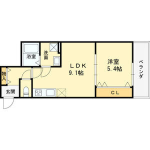 仮称）太平寺共同住宅の間取り