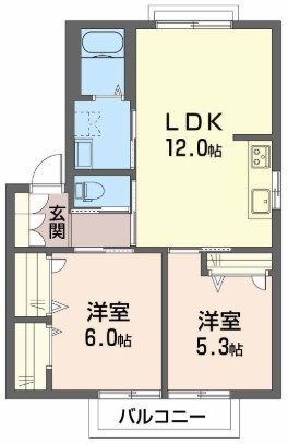 【間取り】 | ミトラパリス　A棟